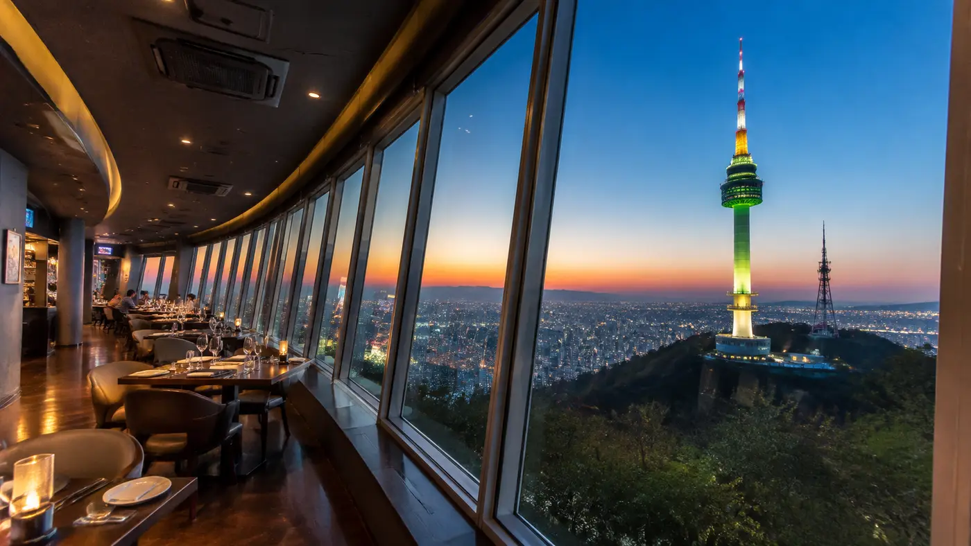 ร้านอาหารบนหอคอยเอ็น โซล
